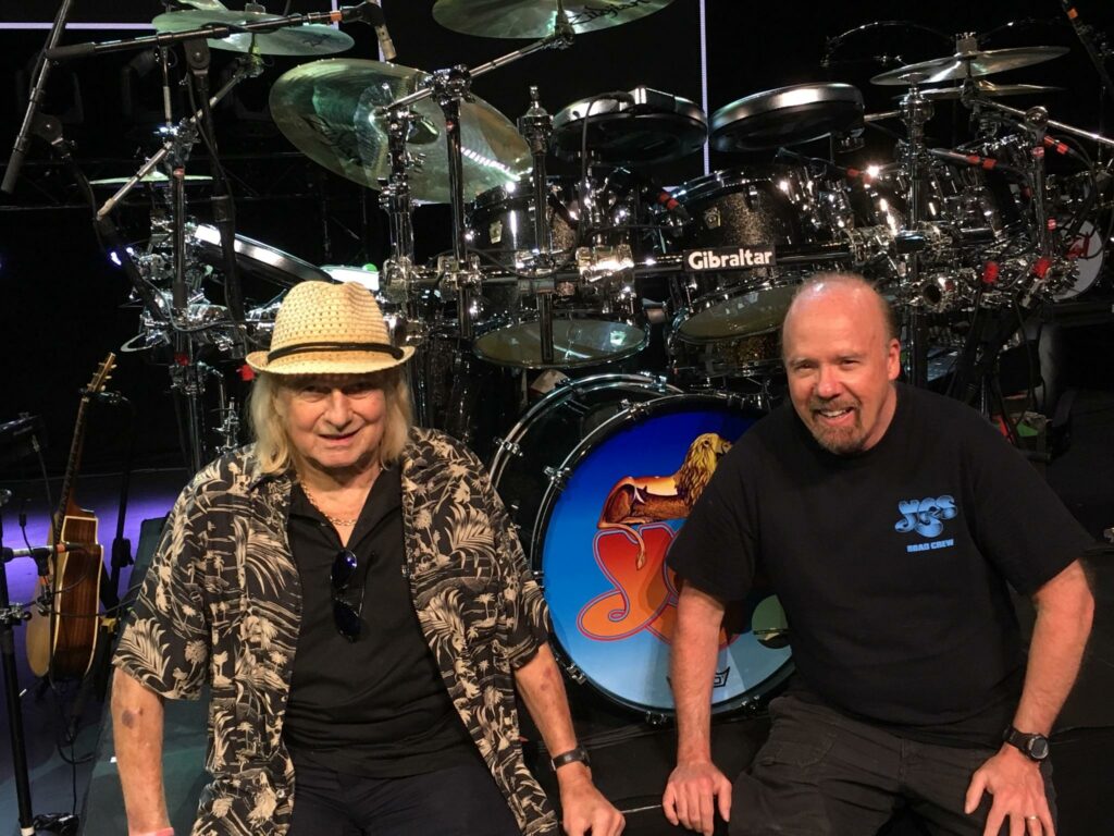 with Alan White, Summer 2019